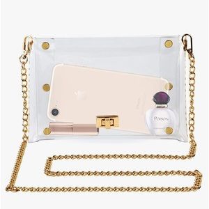 Clear crossbody bag